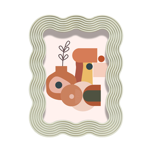 Tùy Chỉnh Đám Cưới Gia Đình Gỗ Khung Ảnh 8X10 Hình Ảnh Khung Với Mat Để <span class=keywords><strong>5X7</strong></span> Hình Dạng Không Thường Xuyên Sáng Tạo Khung Ảnh - Product Image 2