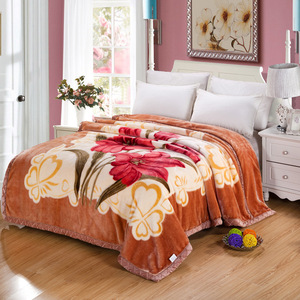 Raschel terciopelo ecológico poliéster grueso Extra grueso cálido sofá siesta cubierta manta <span class=keywords><strong>para</strong></span> invierno - Product Image 6