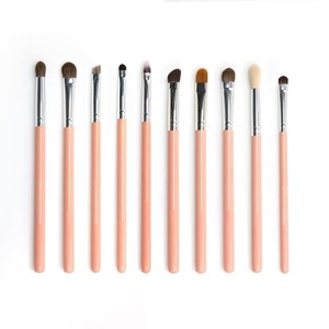 Pintura de <span class=keywords><strong>Picasso</strong></span> estilo cepillo de 7 piezas de pelo de cabra pinceles de maquillaje profesional Kit de etiqueta privada negro - Product Image 3
