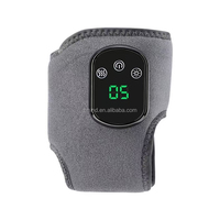 Masseur de cheville et de pied mis à jour avec chaleur et vibrations, réglable, compact et portable, enveloppe de cheville