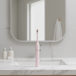 Cepillo de Dientes Eléctrico Myrva Rosa, 5 Modos, Resistente al Agua IPX7, Carga USB Tipo C, Cerdas Suaves para Adultos - Product Image 2