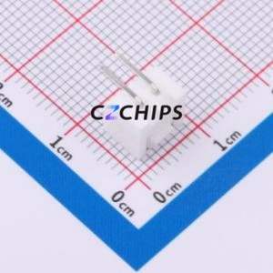 ZX-HA2.54-2PWZ Wire-to-Board Pin Header Bent Lead Through Hole,P=2.54mm Connector 1x2P 2.5mm Right Angle Insert XHB - Product Image 2