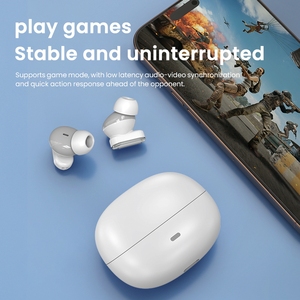 Écouteurs intra-auriculaires TWS à réduction de bruit pour le <span class=keywords><strong>sport</strong></span> et les affaires, étanches IPX5, contrôle tactile, son surround LED pour une faible latence - Product Image 5