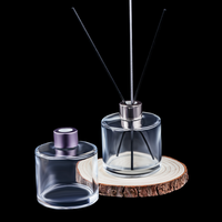 Lot de bouteilles d'aromathérapie vides, flacons avec recharge de parfum, diffuseur en verre, 50ml, 100ml, 150ml et 200ml