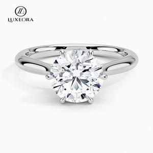 <span class=keywords><strong>Anello</strong></span> di Fidanzamento <span class=keywords><strong>Solitario</strong></span> da Donna in Oro Bianco Massiccio 18k con Diamante Coltivato in Laboratorio da 0.5CT <span class=keywords><strong>1</strong></span> <span class=keywords><strong>Carato</strong></span> IGI - Alta Gioielleria - Product Image 4