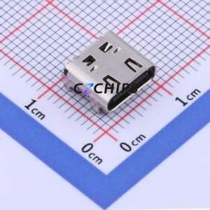 GT-USB-7013B-1.2 USB Connector SMD Connector ( Connector Type: Type-C )( Protocol Standard: USB 3.1 )( Gender: Female ) - Product Image 1