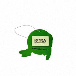 Désodorisants de cadeaux créatifs de parfum durable avec différentes odeurs désodorisant personnalisé avec le désodorisant de voiture de papier carré de logo - Product Image 2