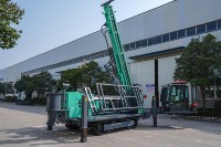 CSRC500AC Moteur diesel Cummins, Foreuse rotative à air pour l'exploitation minière, 500 mètres, Pompe de forage à circulation inversée, Moteur pneumatique de cabine
