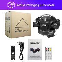 Bestseller 120W RGBW Lyre Projecteur de Scène avec 38 Bandes LED DMX512 et Stroboscope 0-20Hz pour Boîte de Nuit/Éclairage de Fête de Mariage