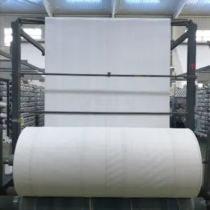 Factory PP woven fabric sack roll for rice grain sand cement chemical bag