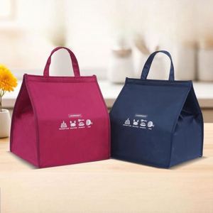 Promotional Double Layers Coolers Custom Oxford Non-woven <b>Polypropylene</b> Insulated Cooler <b>Bags</b> With Logo for Delivery - Product Image 5
