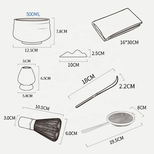 Kit de matcha cérémoniel japonais 4 pièces <span class=keywords><strong>Outils</strong></span> pour le matcha Brosse à mélanger Bonne qualité - Product Image 6
