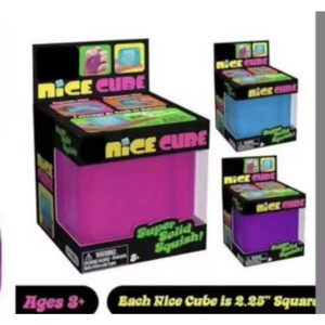 Need Ohh Nice Cube Juguetes Sensoriales Antiestrés de Compresión Lenta, Cubo de Gelatina para Alivio de Estrés y Ansiedad - Product Image 2
