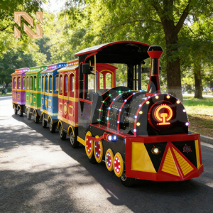 NOVA RIDES Train électrique sans rails 24 places 3kW Train touristique avec une autonomie <span class=keywords><strong>de</strong></span> 100 km Manège pour centres commerciaux Parcs CE - Product Image 6
