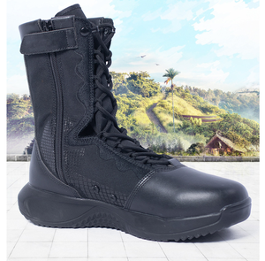 Botas Largas Negras Personalizadas de Moda DFA01, Color Desierto o Color Negro, Ligeras - Product Image 2