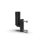 Support de Rangement Vertical Qli Fitness QBSA04 pour Barres d'Haltères en Métal, Gain de Place, pour Cage de Musculation, Usage Commercial