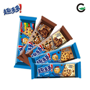 Quduoduo Prince Cookies 85g Precio de fábrica Crema Queso <span class=keywords><strong>Galletas</strong></span> con sabor a fruta Textura crujiente Sabor dulce Aperitivos de oficina - Product Image 5