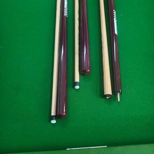 Queue de billard 145 cm en bois de Padauk blanc avec joint en laiton, durable - Product Image 4