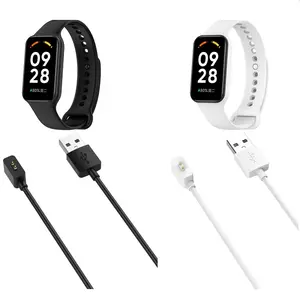 60cm 100cm מטען כבל עבור Xiaomi Mi Band 8 USB טעינת כבל עבור Redmi להקת 2 חכם שעון dock מטען