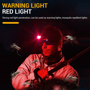 Nouveau phare 2024 léger extérieur feux de route LED Clip Mining Cap <span class=keywords><strong>casque</strong></span> LED Camping chasse lampe frontale avec capteur de mouvement - Product Image 5
