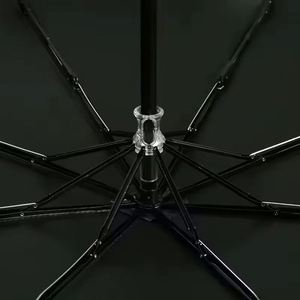 21 Inch <b>Folding</b> Custom Color High-Quality Waterproof Umbrella With Logo - Product Image 4