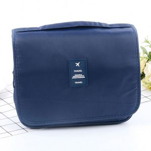 Personal High Quality Unisex Hanging Zipper Fabric Cosmetic <b>Bag</b> Organizer Three-Layer <b>Foldable</b> Water Resistant Modern Bathroom - Product Image 6