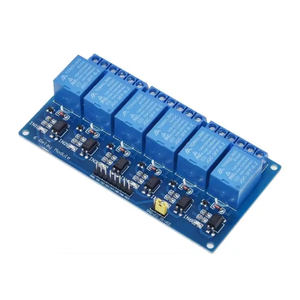 Modulo relè a 6 canali DC 5V 12V 24V con optoisolatore e uscita relè per il controllo di apparecchiature di automazione PLC - Product Image 5