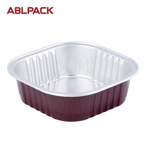 Vente en gros Moule carré en aluminium pour <span class=keywords><strong>plat</strong></span> à pâtisserie Tasses Mini étuis à oeufs Moule à <span class=keywords><strong>tarte</strong></span> jetable pour muffins - Product Image 6