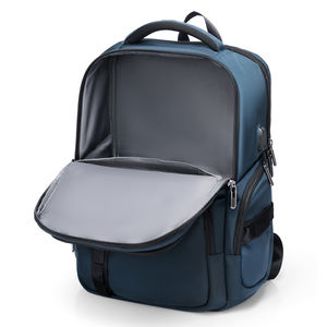 Sac à dos de voyage professionnel bleu marine <span class=keywords><strong>en</strong></span> gros, résistant à l'eau, <span class=keywords><strong>en</strong></span> nylon, pour <span class=keywords><strong>ordinateur</strong></span> <span class=keywords><strong>portable</strong></span> (15,6/<span class=keywords><strong>17</strong></span> <span class=keywords><strong>pouces</strong></span>), organisateur multi-compartiments, USB - Product Image 6