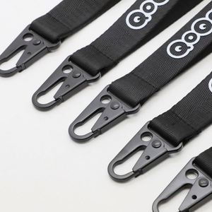 Personalized Social Commerce Hub Merch & Famous Lifestyle Brand Giveaways: Wholesale Custom Logo Nylon Tactical Key Straps - Product Image 2