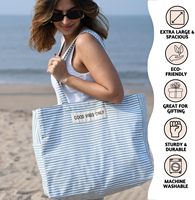 Sac en toile de coton de grande capacité fourre-tout réutilisable avec logo imprimé personnalisé publicitaire avec logo personnalisé pour le shopping