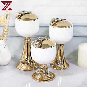 Accueil <span class=keywords><strong>nain</strong></span> support base en métal couverture calla lily décoration exquise maison - Product Image 2