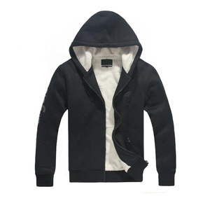 Vêtements pour hommes tendance, vente en gros, sweats à capuche longs personnalisés, kagoul - Product Image 5