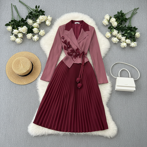 Abito da <span class=keywords><strong>donna</strong></span> elegante e casual in chiffon 100% poliestere, <span class=keywords><strong>taglie</strong></span> forti, lunghezza al pavimento, linea ad A, stile europeo americano africano, per il commercio transfrontaliero - Product Image 1