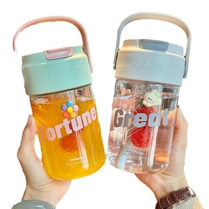 Decani Plastic Water Bottle With <b>Tea</b> <b>Infuser</b> 500Ml Portable Sports Cup For Students Back To School - Product Image 5