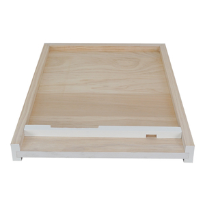 Colmena con marcos de madera y bases recubiertas de cera de abejas para apicultor pintado blanco 10 marcos Langstroth Beehive Kit - Product Image 2