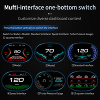 Compteur de vitesse GPS OBD2 P20 pour voiture avec alarme de vitesse multifonctionnelle et ordinateur de bord pour voitures universelles