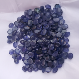 Cabochons de Tanzanite Naturelle - Pierres Précieuses Bleues en Forme de Coussin/Ovale pour Bijoux, Vente en Gros et Tailles Personnalisées, Origine Tanzanie (TZ) - Product Image 1