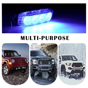 ECE R65 công suất cao màu xanh LED nhấp nháy nướng đèn bề mặt gắn kết bề mặt đèn pha; mạnh mẽ xe phụ kiện ánh sáng - Product Image 5