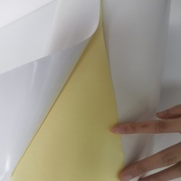 Feuilles d'autocollants en papier adhésif A4 personnalisées, film d'étiquetage recyclable pour le bureau et l'expédition
