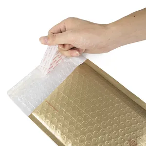 Gold Mailer Mailing Verpackung Custom Bubble Poly Bag
