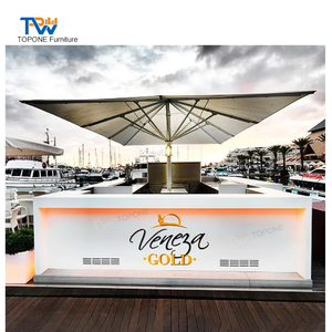 Quầy bar di động phát sáng tùy chỉnh, đèn cố định cho tiệc cưới, sự kiện, quầy bar di động, quầy bar trong nhà - Product Image 6