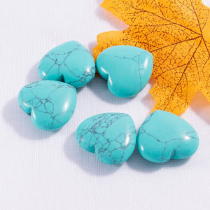 คริสตัลธรรมชาติ25มม. ไม่มีรูพรุนลูกพีชหัวใจรักแกะสลักปาล์มบำบัดหินกังวลการตกแต่งอัญมณีออร่าบาลานซ์ - Product Image 4