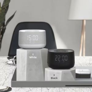 Haut-parleur sans fil V5.4 avec batterie de 1000 mAh, petite veilleuse d'ambiance, prise en charge de la carte mémoire pour la programmation d'alarmes - Product Image 1