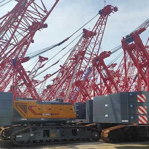 รถเครนไฮดรอลิกแบบตีนตะขาบ SCC1000A-8 100 ตัน ที่เชื่อถือได้ พร้อมบูมยาว สำหรับโรงไฟฟ้าและการพัฒนาในเมือง - Product Image 1