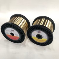 Fil EDM en laiton MAKI BISHI P5 noir 0,25 mm, consommable pour machines EDM