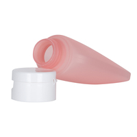 Échantillon gratuit 100 ml 10 oz Emballage personnalisé pour soins de la peau Bouteille en plastique PP et PE à presser pour shampooing, gel douche, lotion avec impression de logo