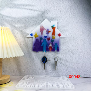 Moule en silicone pour résine fait main, style DIY, ornements décoratifs et outils pour gâteaux, pour la fabrication de résine, moule en plâtre - Product Image 4