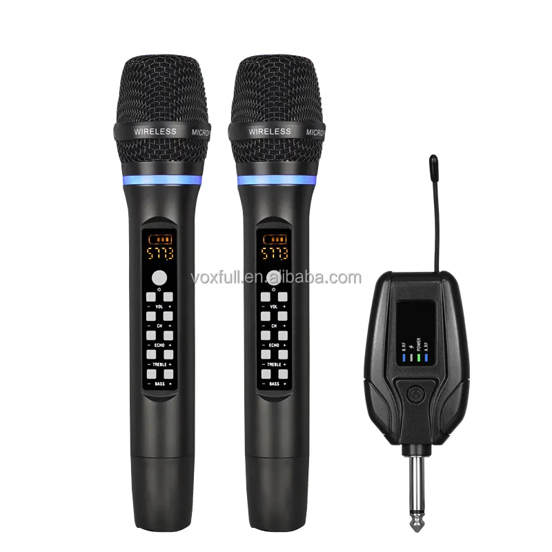 Voxfull AB-06 Outdoor sound for phone use recharging 50 channel professional microphone karaoke echo BT microfone