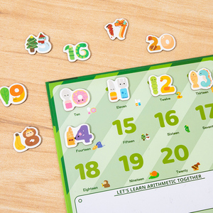 Toán học hỗ trợ giảng dạy giáo dục chính tả trò chơi trẻ em Montessori số bảng chữ cái nhận thức đồ chơi cho trẻ em đầu học tập sách - Product Image 5